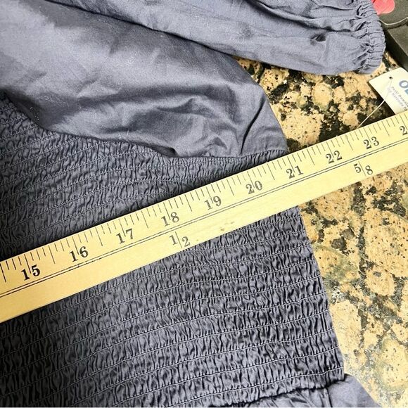 NWT Old Navy Womens Fit Flare Size 2X Long Sleeve Sweetheart Midi Dress Pockets - Picture 9 of 10